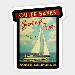 outer banks - north carolina Sticker